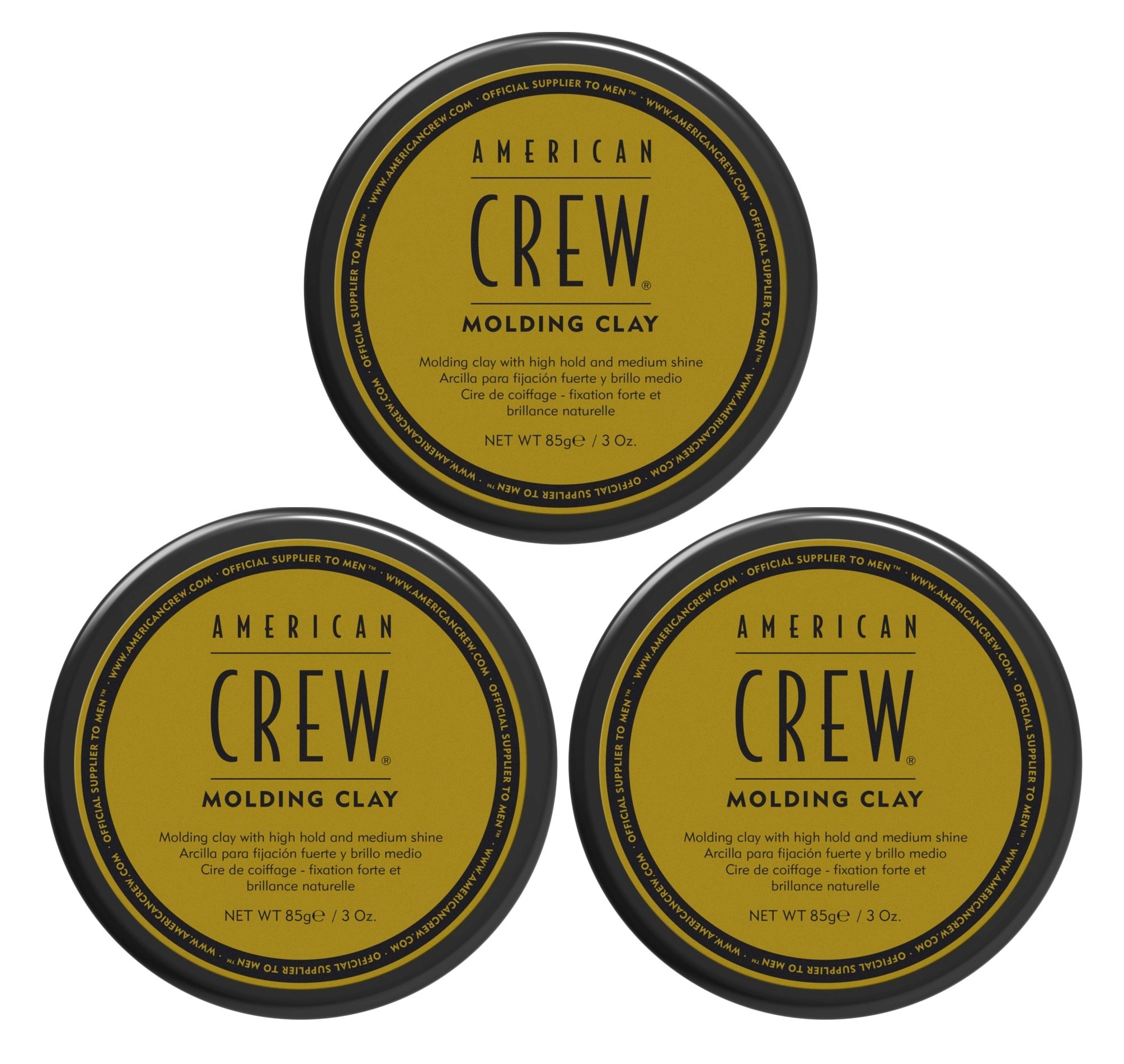 American Crew - 3x Molding Clay 85 gr.