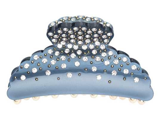 Crystal Hair Claw Clip With Swarovski Crystals Large, Dark Hiusklipsit & Hiuspinnit