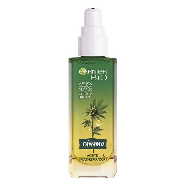 Kasvoöljy Garnier Bio Ecocert Hamppu Yövoide Öljy (30 ml) (30 ml)