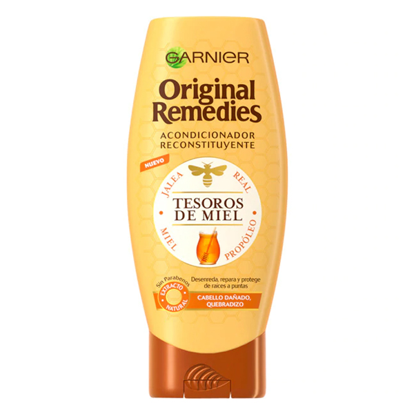 Hoitoaine ORIGINAL REMEDIES tesoros de miel Garnier (250 ml)