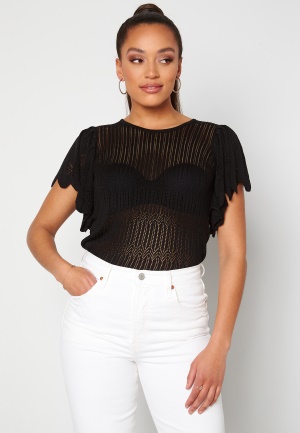 JDY Solis S/S Pullover Black XS