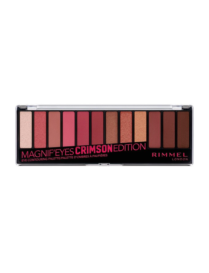 Rimmel - Magnifeyes Eyeshadow Palette - 007 Crimson