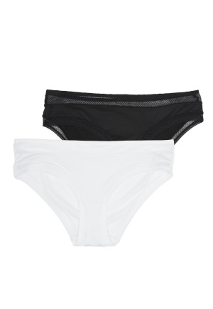 DORINA Spencer Hipster 2X0053-White/Black S