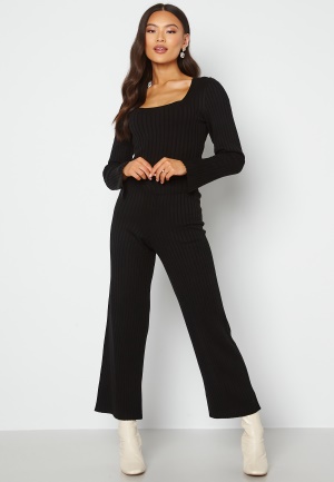BUBBLEROOM Noemi knitted set Black L