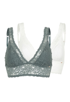 DORINA Lana 2-PP 2X0118-Green/Ivory S