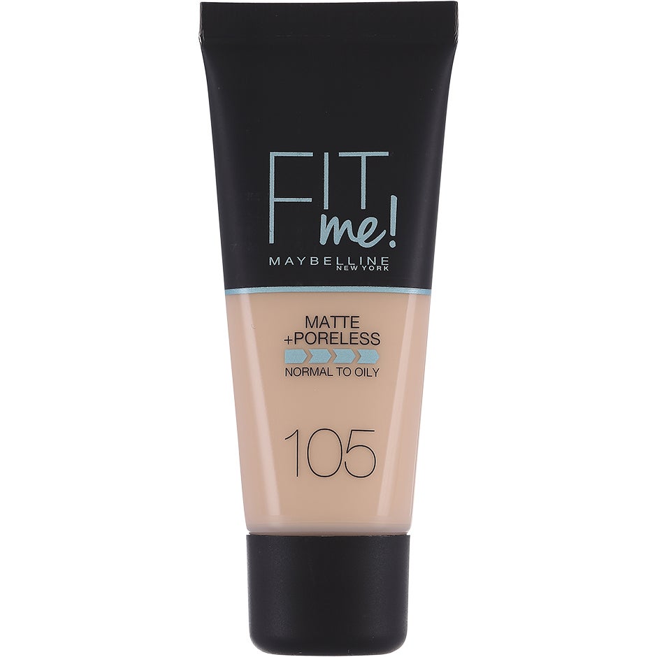 Maybelline Fit Me Matte + Poreless Foundation, 30 ml Maybelline Meikkivoiteet