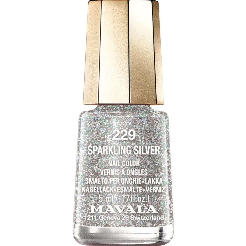 Nail Color, 229 Sparkling Silver, 5 ml Mavala Kynsilakat