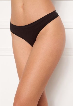 Pieces Symmi 2-Pack Thong Black L/XL