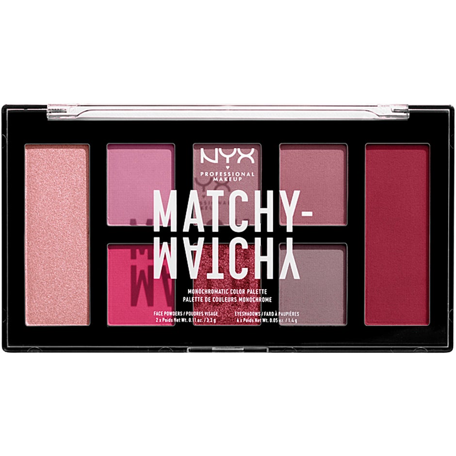 Matchy Matchy Monochromatic Color Palette, NYX Professional Makeup Luomiväripaletit