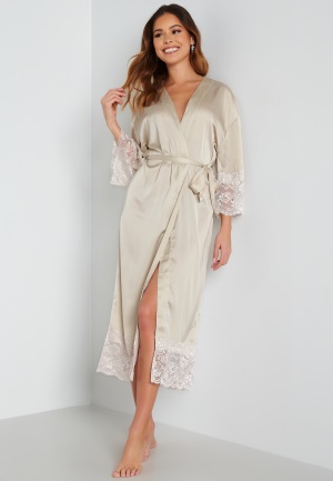 BUBBLEROOM Miria maxi robe Champagne 40/42