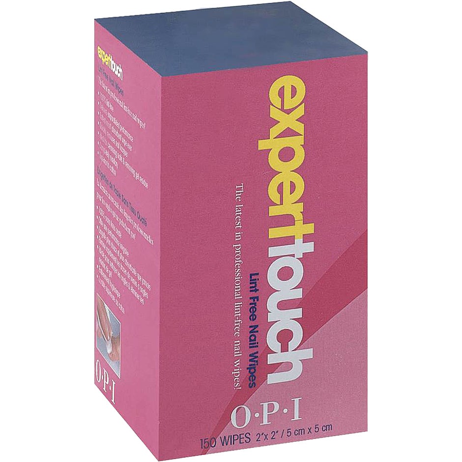 OPI Experttouch Remover Lint-Free Nail Wipes, OPI Kynsilakan poisto