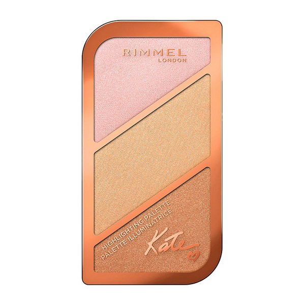 Highlighter Kate Sculpting Rimmel London(Väri 002 - Coral Glow - 18,5 g)