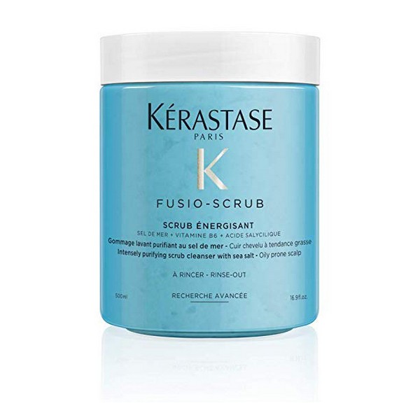 Puhdistava naamio Fusio-scrub Energsisant Kerastase (500 ml)