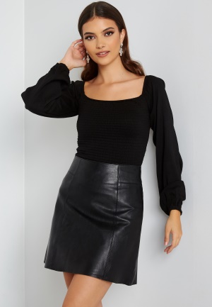 Trendyol Clara Knitted Top Black S