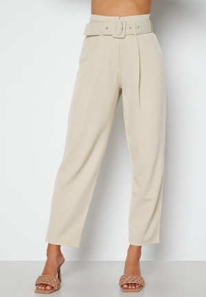 Chiara Forthi Traviata soft suit pants Light beige M