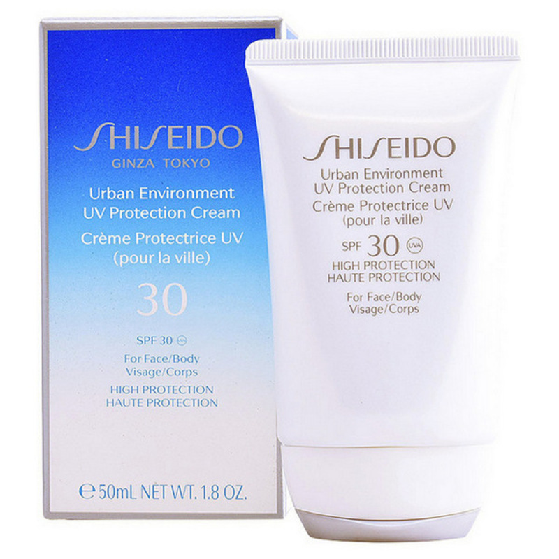 Kasvojen aurinkovoide Urban Enviroment Shiseido SPF 30 (50 ml)