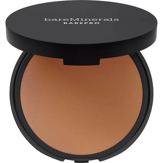 BarePro 16-Hour Skin-Perfecting Powder Foundation Medium Deep 45 Neutral