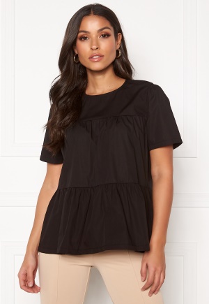 BUBBLEROOM Vera blouse Black 40