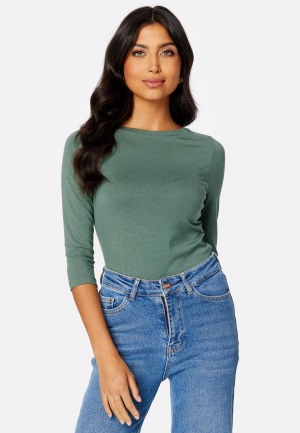 VERO MODA Panda Modal 3/4 Top Laurel Wreath L