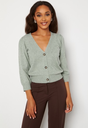 JDY Maja 3/4 Cardigan Knit Green Milieu XS