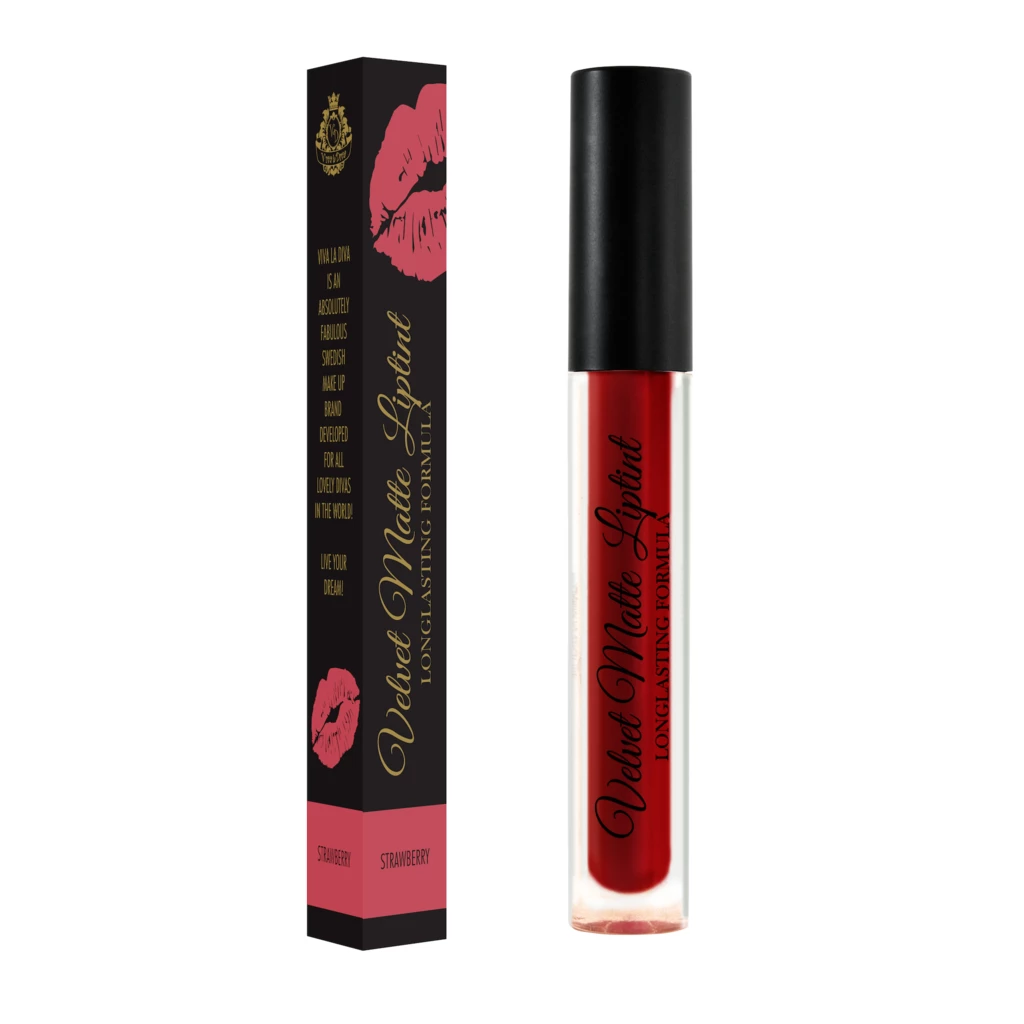 Velvet Matte Liptint Strawberry