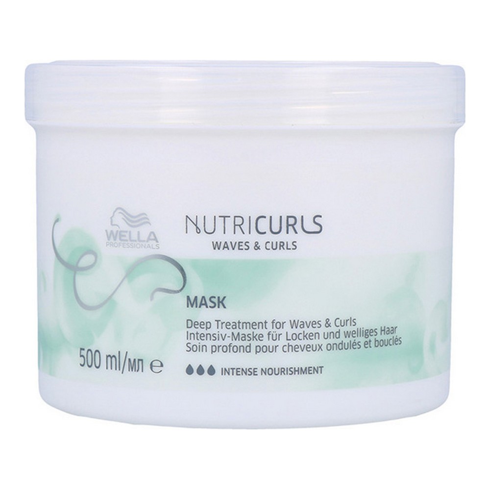 Hiusnaamio Wella Nutricurls(Kapasiteetti 150 ml)