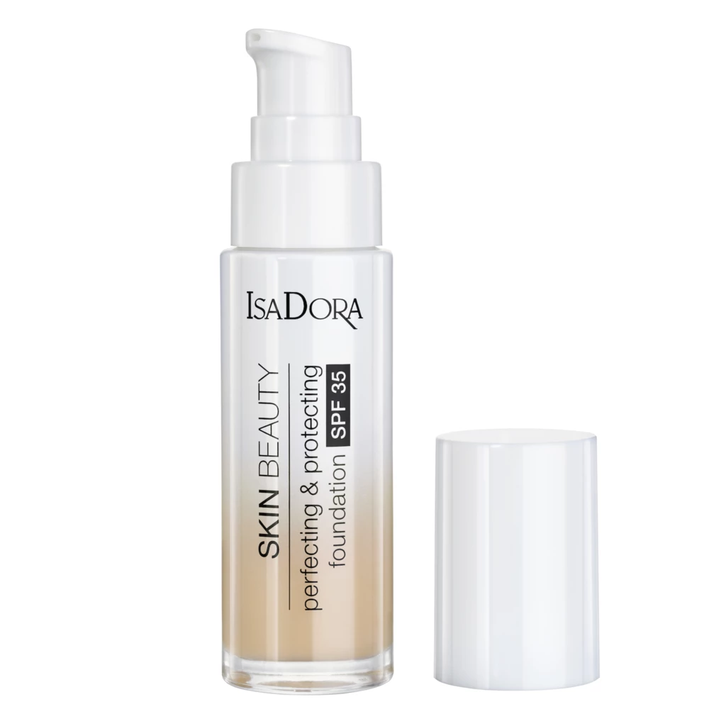 Skin Beauty Perfecting & Protecting Foundation 02 Linen