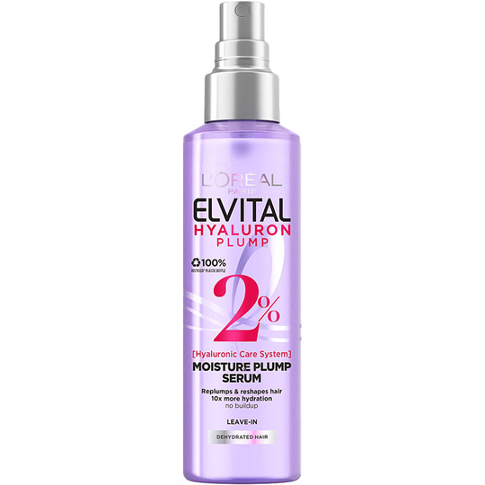 Elvital Hyaluron Plump Leave-in Spray, 150 ml L'Oréal Paris Hiusöljyt