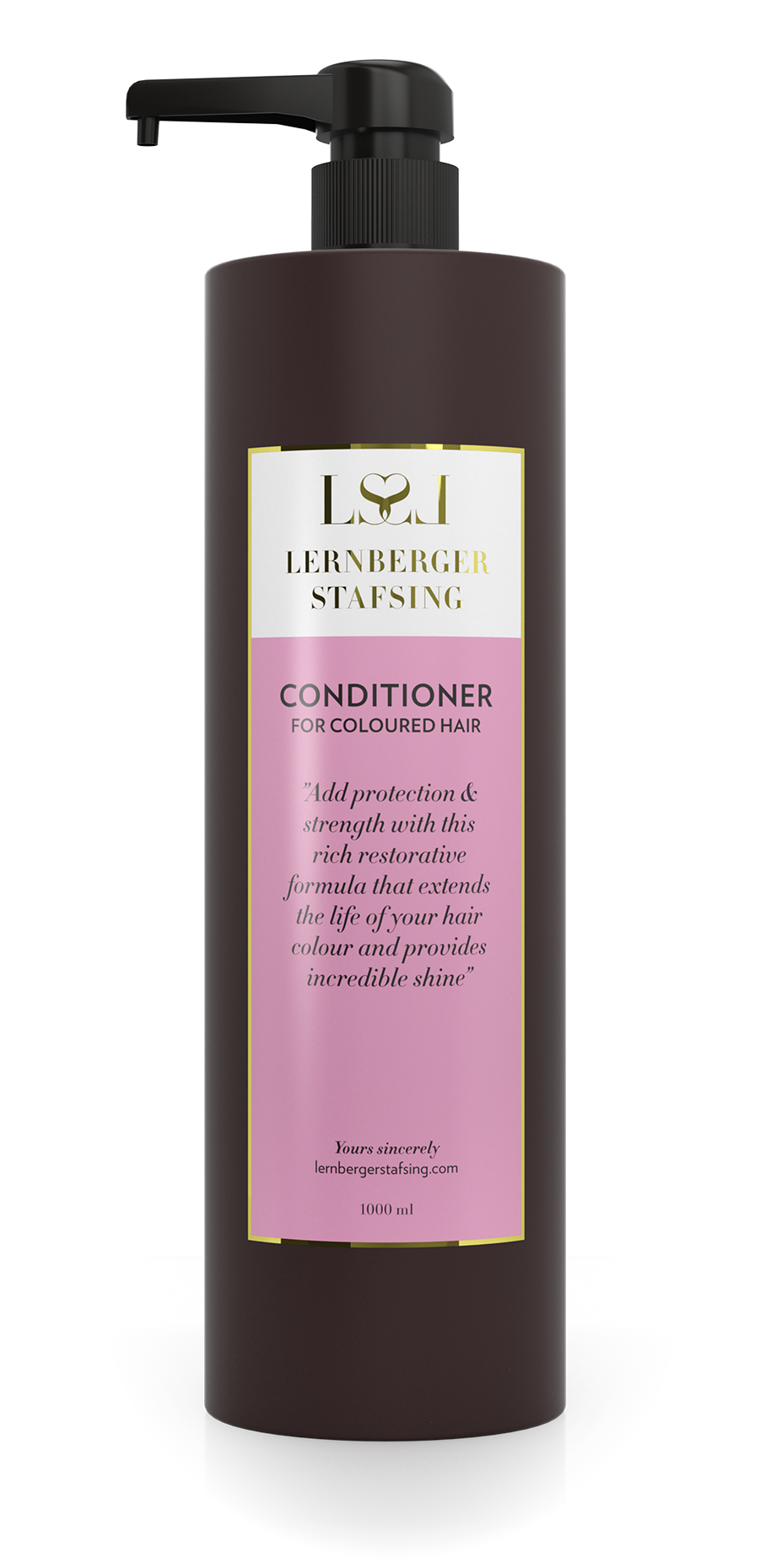 Lernberger Stafsing - Conditioner For Coloured Hair w. Pump 1000 ml