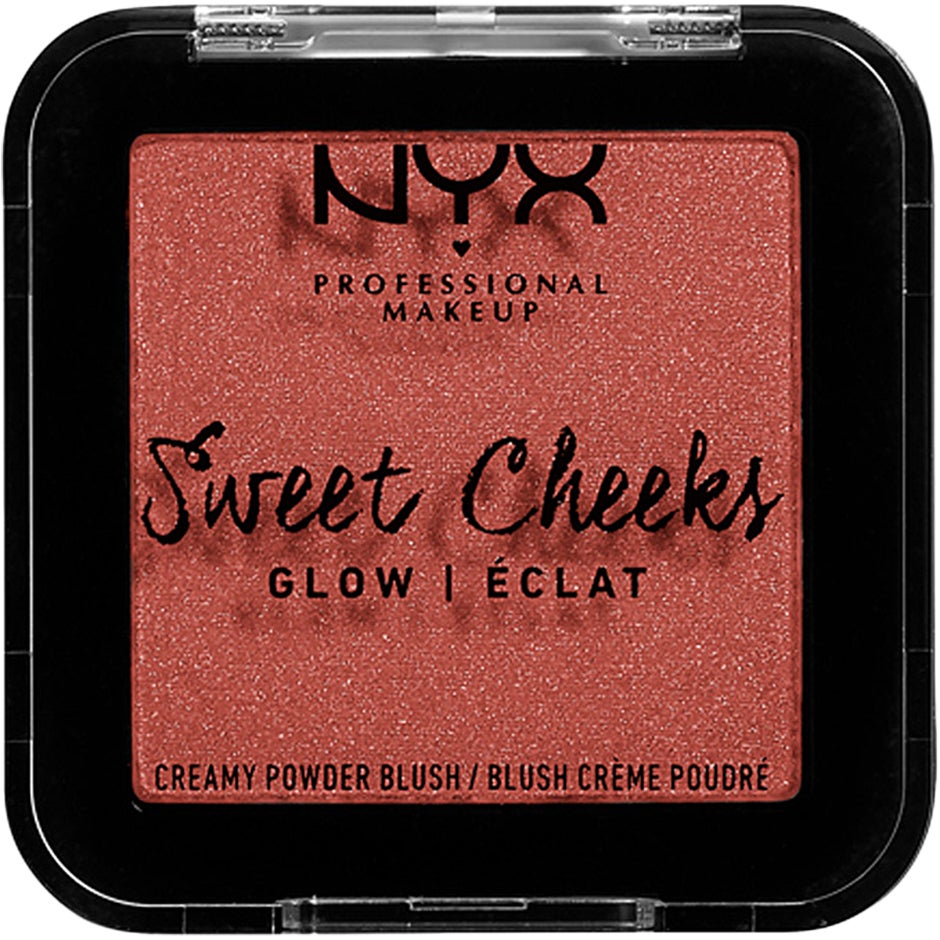 Sweet Cheeks Creamy Powder Blush Glowy, NYX Professional Makeup Poskipuna