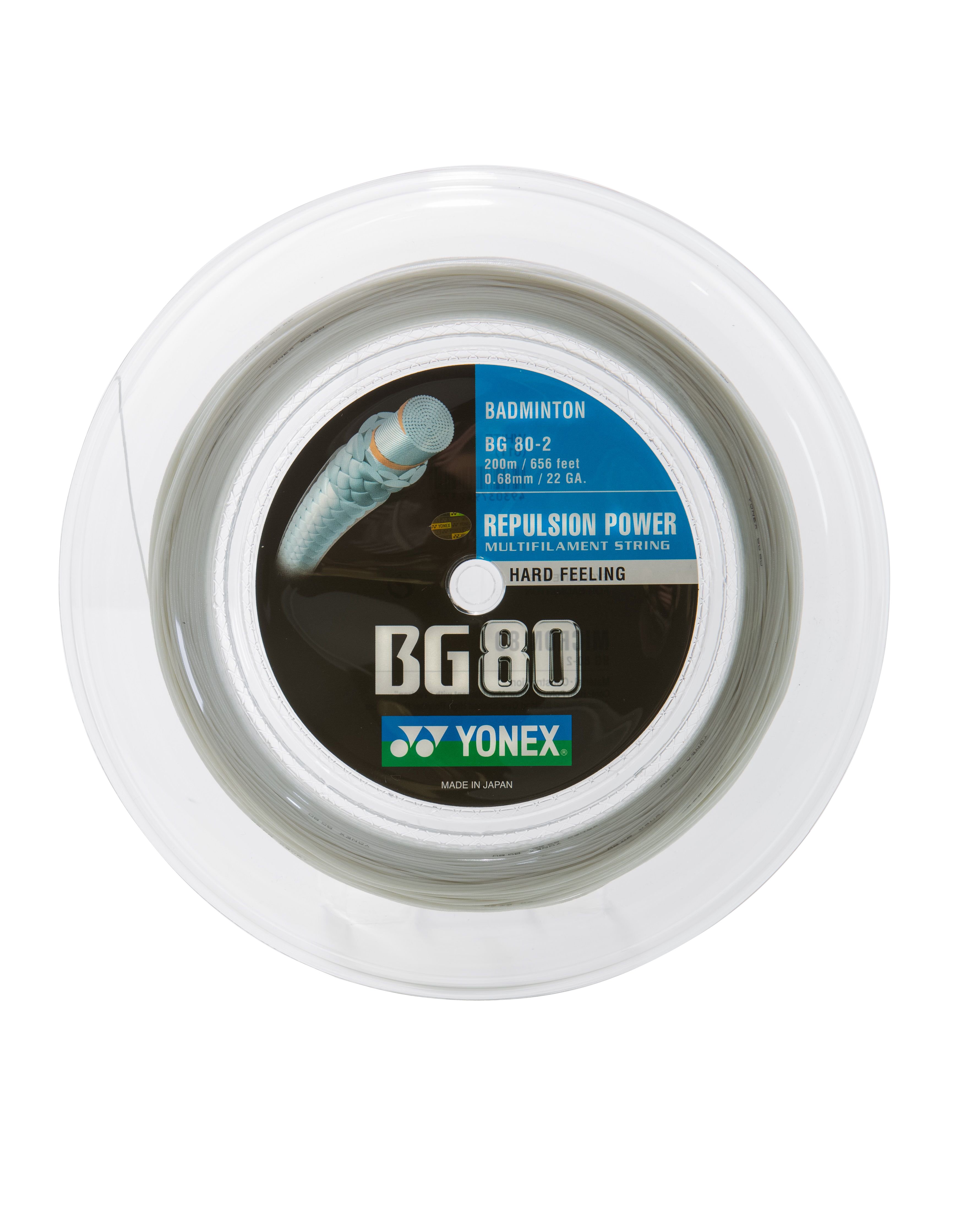 Yonex - String BG-80 White 200m