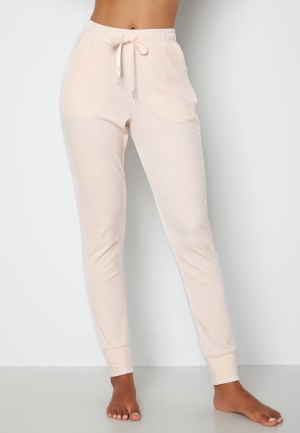 BUBBLEROOM Milia supersoft velvet jogger pants Light pink M