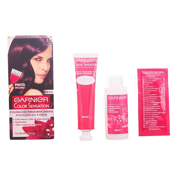 Pysyvä väriaine Color Sensation Garnier(Väri 6.60 - rojo intenso)