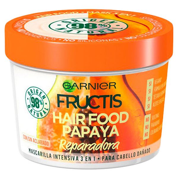 Korjaava hiusnaamio Hair Food Papaya Fructis (390 ml)