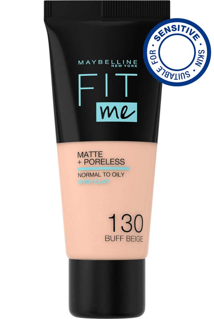 Fit Me Matte & Poreless Foundation 130 Buff Beige