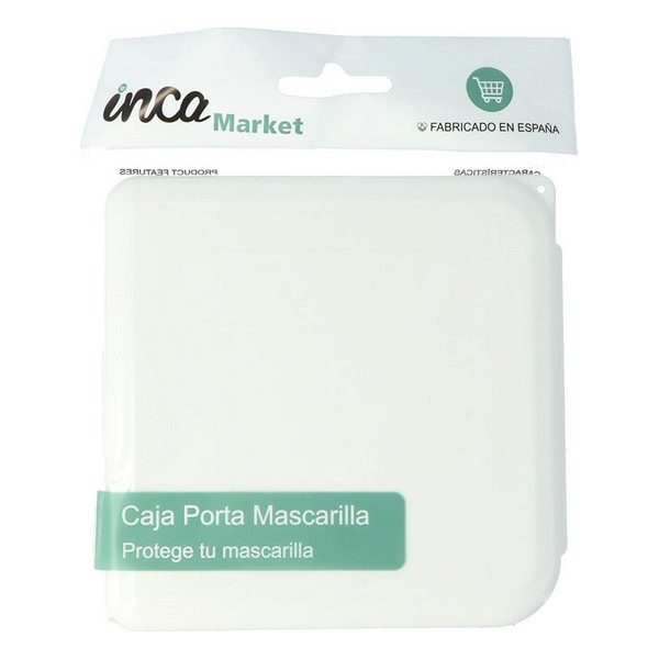 Kannettava maskirasia Market Inca Valkoinen