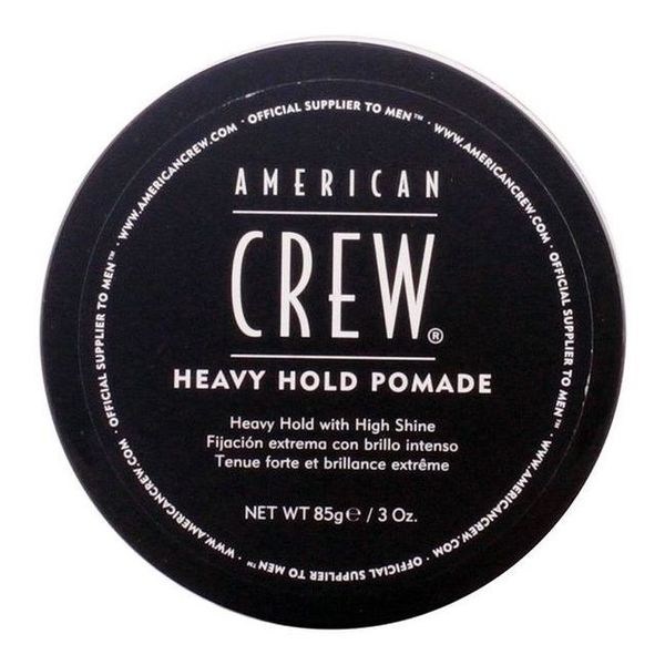 Kestävästi pitävä vaha Heavy Hold Pomade American Crew