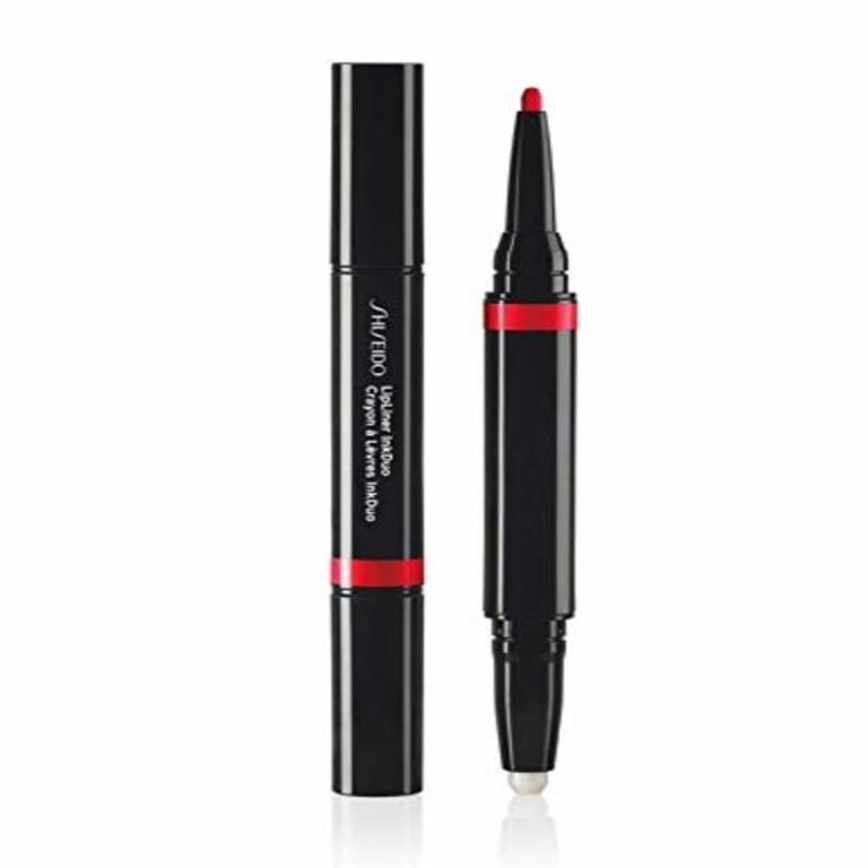 Huulten rajauskynä Lipliner Ink Duo Shiseido (1,1 g)(Väri 07-poppy 1,1 gr)