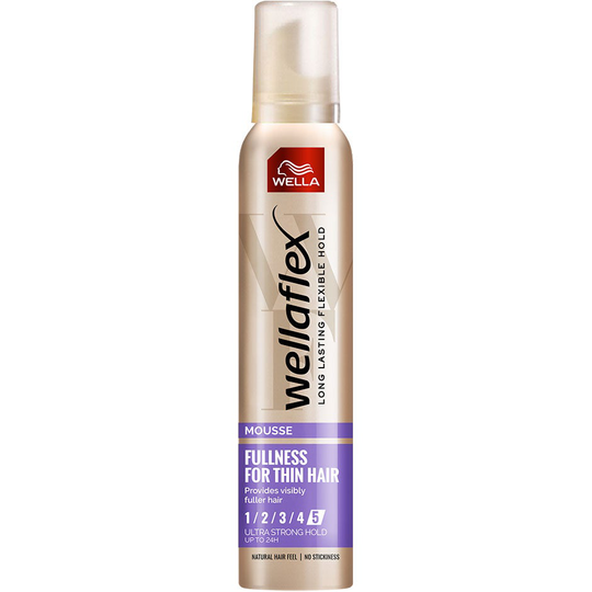 Wellaflex Mousse Fullness Ultra Strong, 200 ml Wella Styling Hiuslakat