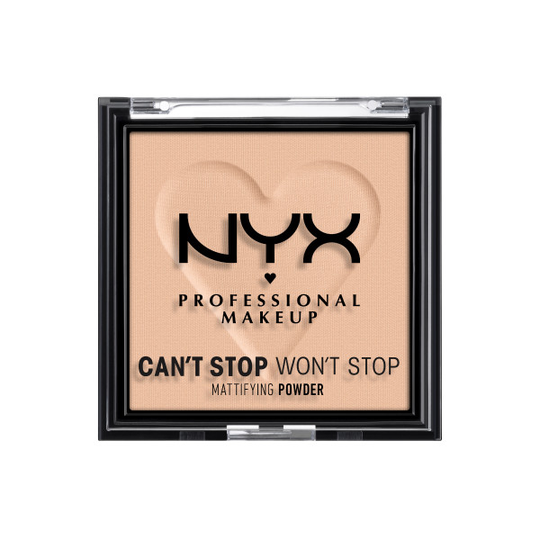 NYX Professional Makeup - Can't Stop Won't Stop Mattifying Powder - Light Medium