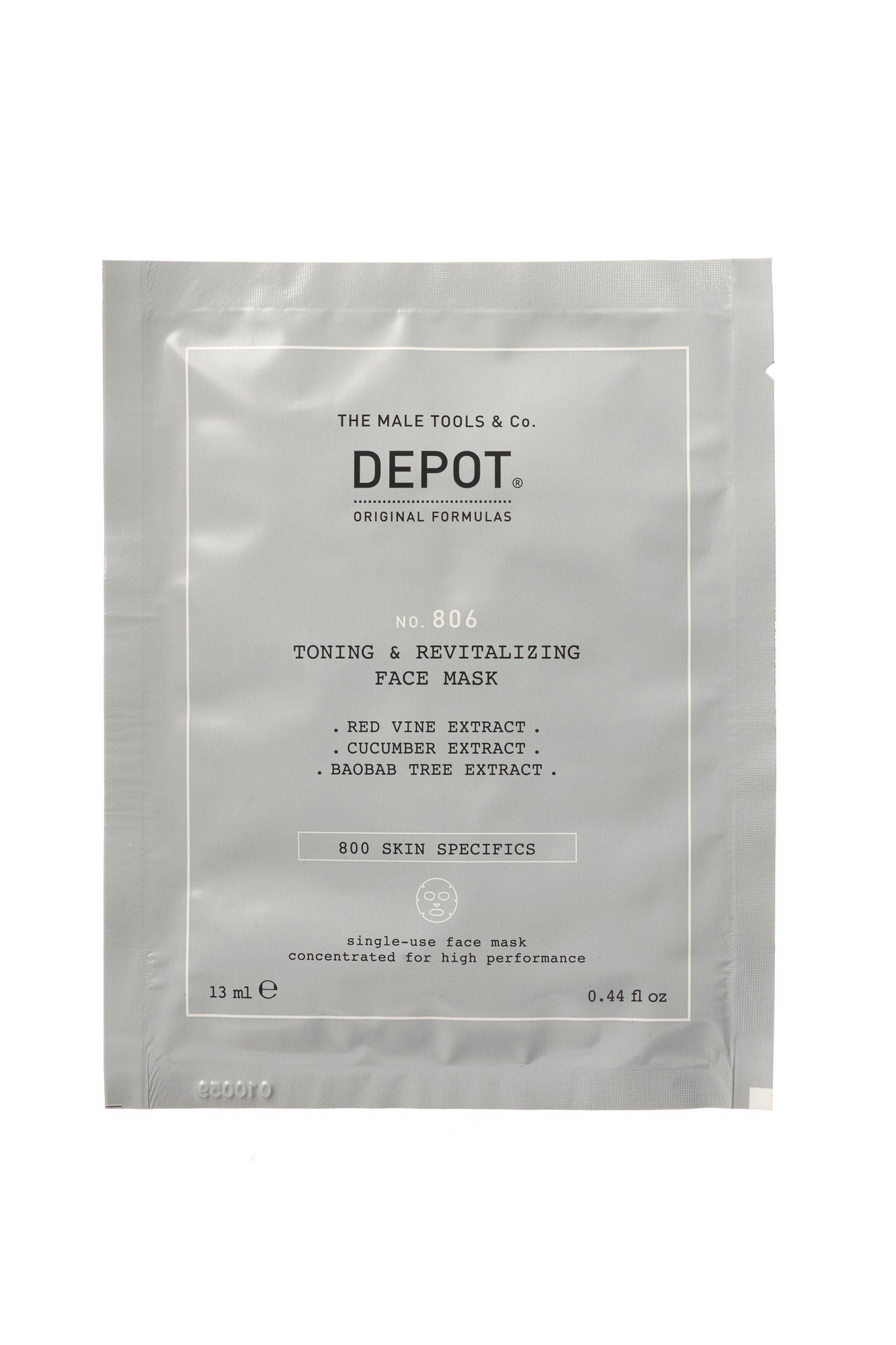 Depot - No.806 Toning&Revitalizing Face Mask 12 Pc