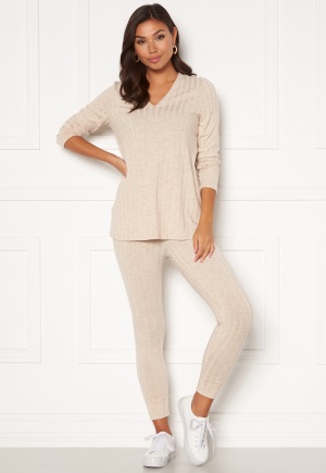 Happy Holly Alice lounge top Beige melange 40/42