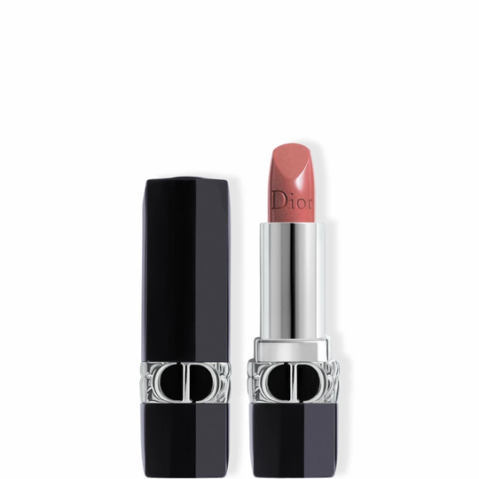 Rouge Dior Couture Colour Refillable Lipstick 100 Nude Look Metallic