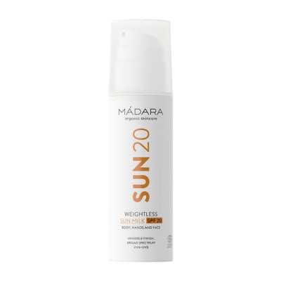 Mádara - Weightless Sun Milk SPF20 150 ml
