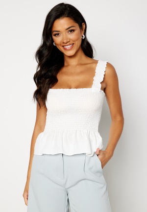 Trendyol Ninni Smock Top Ecru 34