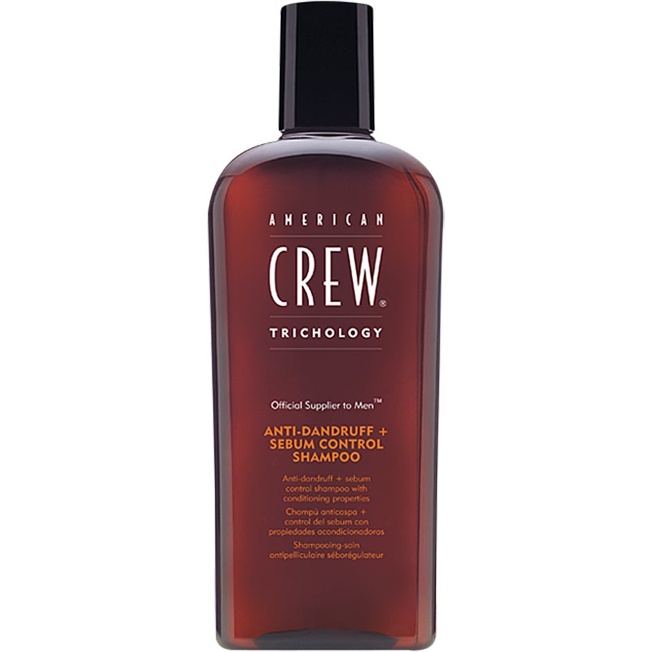 American Crew Anti-Dandruff + Sebum Control Shampoo, 250 ml American Crew Shampoo