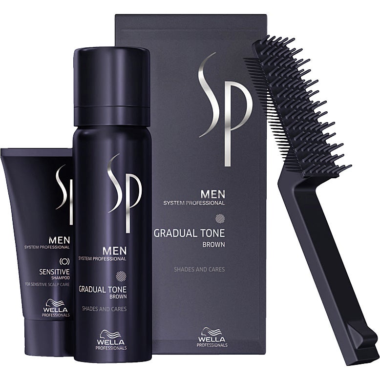 Wella System Professional Men Gradual Tone Brown, 60 ml Wella Ruskea hiusväri