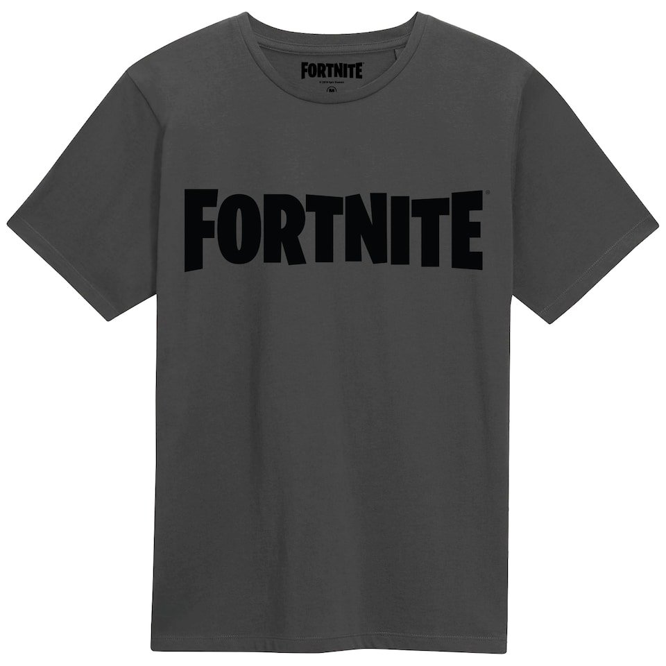 FORTNITE Charcoal Logo Tee size XXL