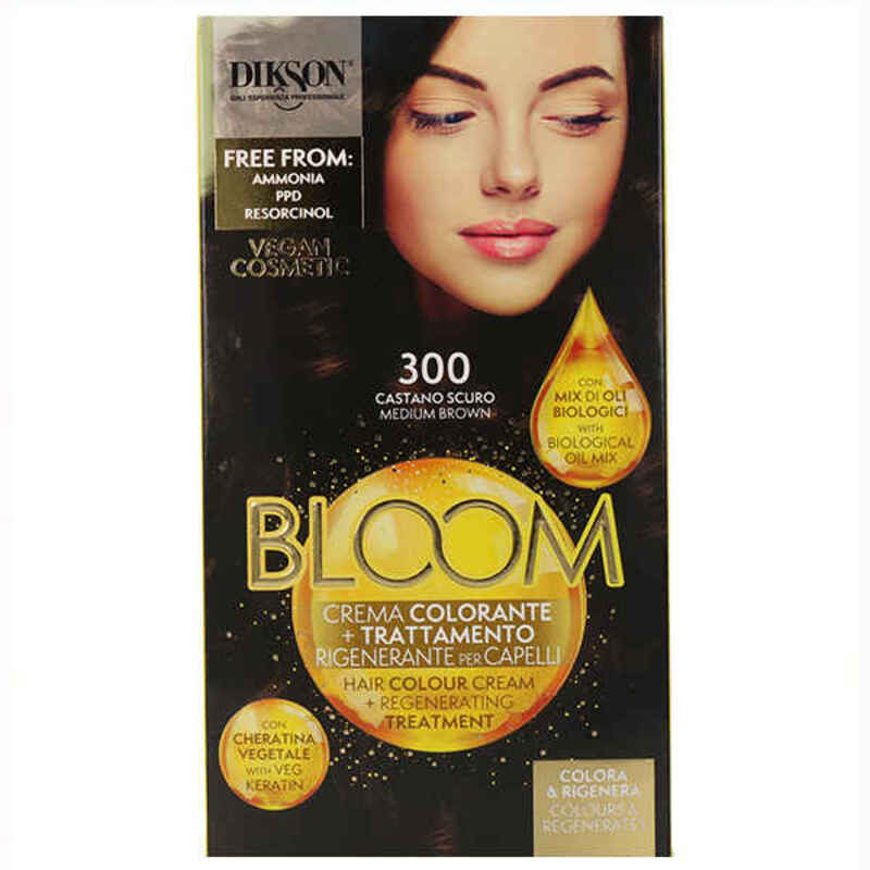 Pysyvä väriaine Bloom Dikson Muster 300 Dark Brown