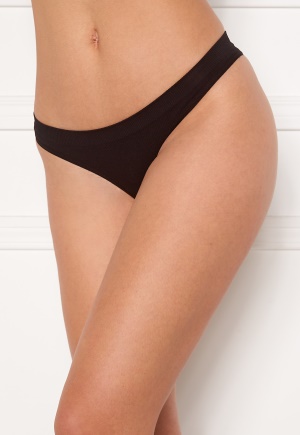 Pieces Symmi Rib Brief 2-pack Black XS/S